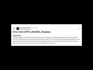 [Fix] Lords Of The Fallen Error Code LOTF2_WinGDK_Shipping