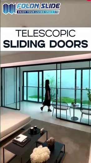 Telescopic Sliding Doors | Sliding Doors #doors