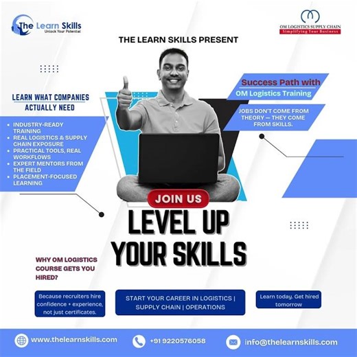Level Up Your Skills – Start Your Career in Logistics & Supply Chain | TLS Training Program