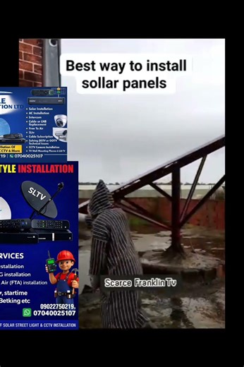 Alternative way on how to install your solar panels or Arrays system.