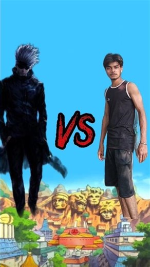 gojo vs normal man surjo vs 🤔🤔