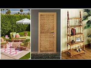 12 Bamboo Furniture Ideas Rustic and Sustainable Decoration