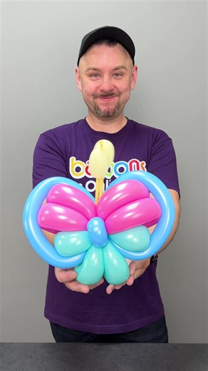 Balloon Butterfly Craft Tutorial for Beginners