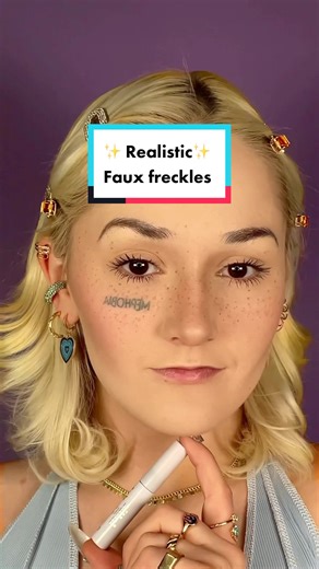 Create Realistic Faux Freckles with Lottie Freckle Tint in Light