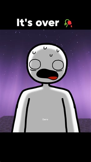 6.3K views · 162 reactions | Time to restart  #minecraft #minecraftmemes #memes #animation | Derp | Facebook