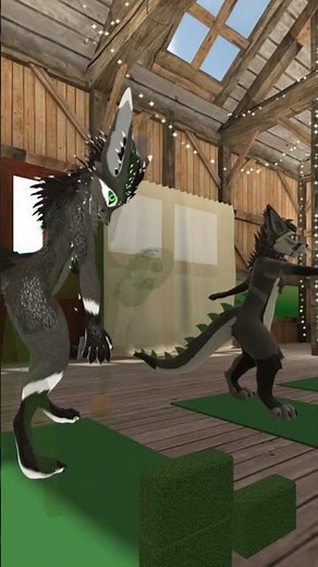 Virtual Yoga in VRChat with FBT 🐐