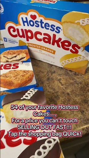 Hostess Snack Cake and Cupcake Variety Pack | 54 Cakes (Chocolate, Original Twinkies, Golden &