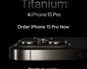 Pair iPhone 15 Pro w/ a Spectrum Mobile™ data plan & enjoy a powerful pro camera 5G access, NO contracts & NO hidden fees. | Spectrum