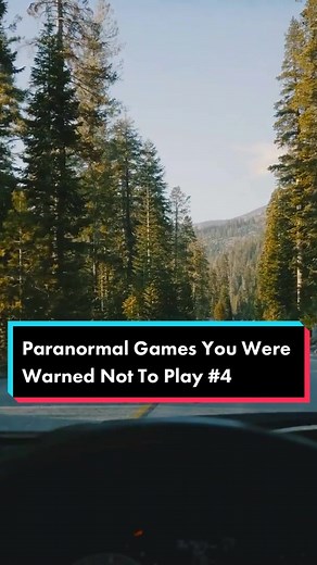 Paranormal Games You Were Warned Not To Play #4 #fyp #foryou #scary #horror