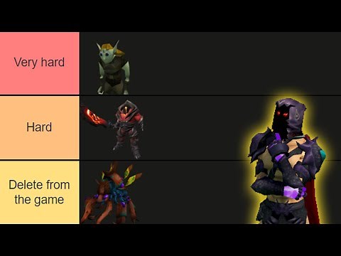 Ranking all Solo Bosses from EASIEST to HARDEST