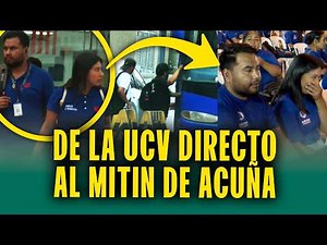"Por órdenes de gente al lado de Acuña": Trabajadores de UCV son llevados a sus mítines políticos