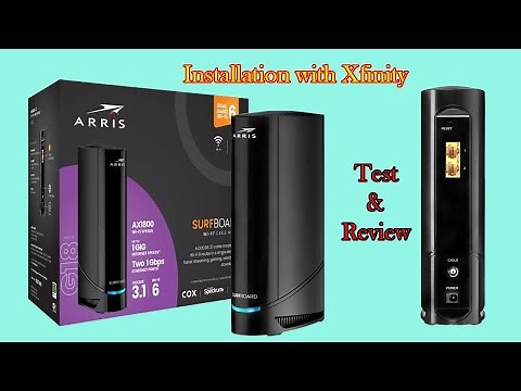 ARRIS G18 - Cable Modem Router Combo | DOCSIS 3.1| WiFi 6, for Comcast Xfinity, Cox, Spectrum