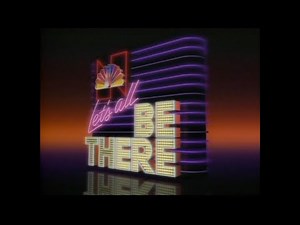 NBC 1985 Image promo - "Let's All Be There" - from 1-inch tape