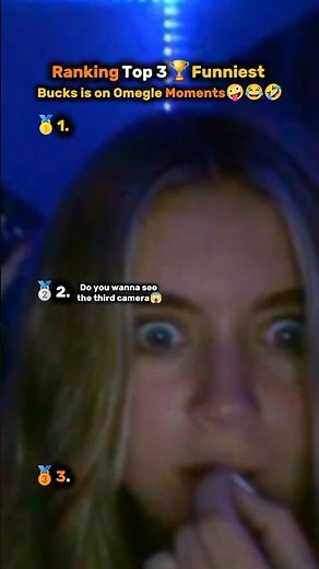 Ranking Top 3 Funniest Bucks is on Omegle Moments 😝👎😱 #funny #omegle