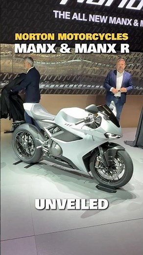 Norton Manx and Manx R unveiled with a 1200cc V4 engine! #NortonManx #EICMA