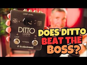 DITTO X2 LOOPER PEDAL Demo Tutorial Review