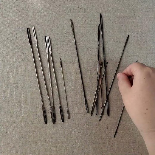 Netting needle types and styles