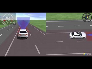 Model-free adaptive feedback control for autonomous driving (evaluation using CarMaker)