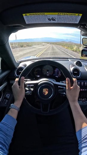 The 2021 Porsche 718 Cayman GT4 interior is classic Porsche: purpose-built, high quality, no nonsense. The updated shift lever looks almost like a manual and improves on the old design. But that exhaust drone is relentless. No valve control means it’s always fully open, always loud. If you want a quiet GT car for long drives, this isn’t it. It’s raw and unfiltered all the time. 📹 Full GT4 vs C8 Z06 comparison in bio! - #carsofinstagram #carsofinsta #carshow #carspotting #dailycars #carvideos #j