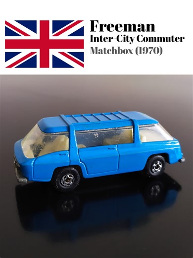 ⠀🇬🇧 FREEMAN INTER CITU COMMUTER 🇬🇧 ⠀🔸Model: Matchbox (Lesney) ⠀🔸Material: metal/plastic ⠀🔸Scale: 1/64 ⠀🔸Production year: 1970 ⠀🔸made in England 🏴󠁧󠁢󠁥󠁮󠁧󠁿 ⠀🔸Handmade Resto-Custom by @dacota.modelkits (DMK) ⠀#Matchbox #Diecast #DiecastCars #DiecastCollecto #ToyCars