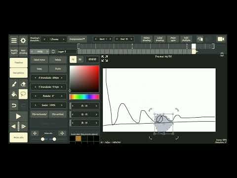 How to Animate a Bouncing Ball in RoughAnimator | Beginner #Animation #Tutorial #tech