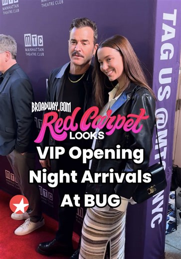 Star-Studded Red Carpet at BUG's Broadway Opening Night
