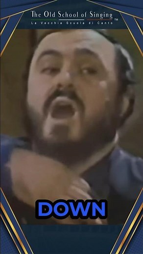 The Larynx Must go Down! Luciano Pavarotti | Opera Singing Basics