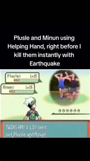 When You Battle Plusle and Minun… 😂 #shorts