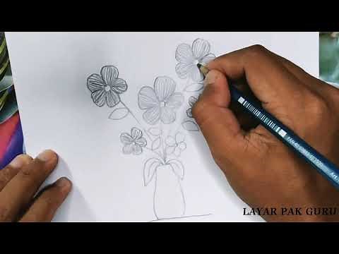 Menggambar Dengan Teknik Linear