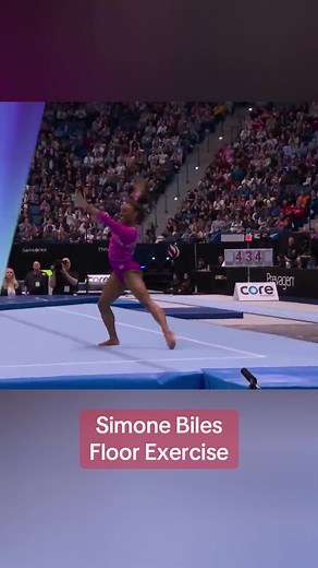 Simone Biles Floor Routine: Powerful Gymnastics Performance