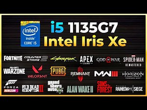 i5 1135G7 | Intel Iris Xe Graphics | 14 Games Tested in 2024
