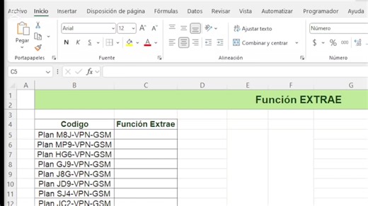Función Extraer en Excel: Mejora Tu Eficiencia