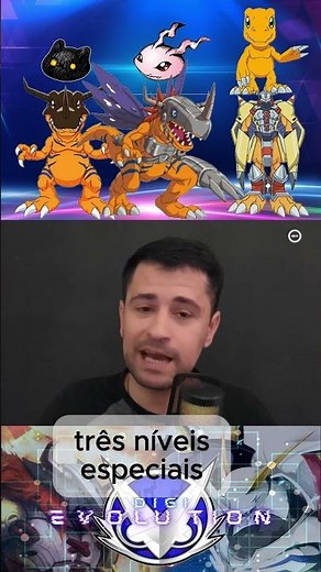 Todos os Níveis de Digi-Evolução em Digimon
