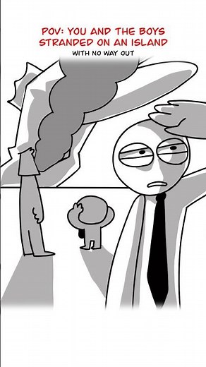 Stranded 😫 (Animation Meme) #shorts