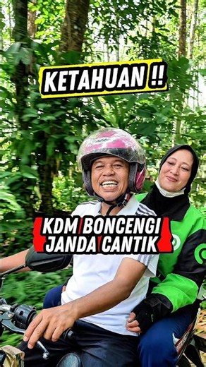 WOW‼️KDM GIVES A RIDE TO A BEAUTIFUL SINGLE MOM RIDE-SHARE DRIVER #dedimulyadi #kangdedimulyadi