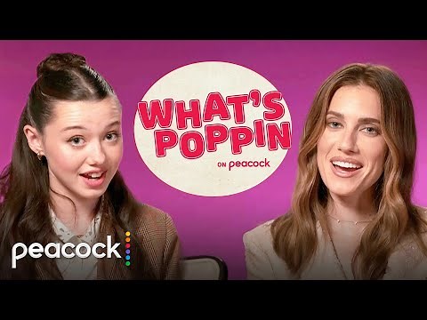 M3GAN 2.0 | Allison Williams and Violet McGraw Talk M3GAN’s Best Features & More | What's Poppin