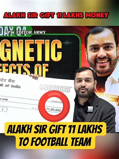 Alakh Sir Gift to Indian Army 😳 #indianarmy #pwshorts #alakhsir #class10 #jee2026 #neet2026