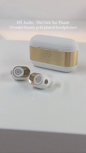 Devialet luxury gold plated headphones. Thật sự mê sự sang chảnh đẳng cấp này ♥️ #Devialet #headphones | Thanh Thương