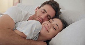 Cuddle Couple Kiss Bedroom Happy Bonding Stock Footage Video (100% Royalty-free) 1108090271 | Shutterstock