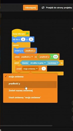 Jak zrobić PŁYNNY RUCH GÓRA - DÓŁ w SCRATCH
