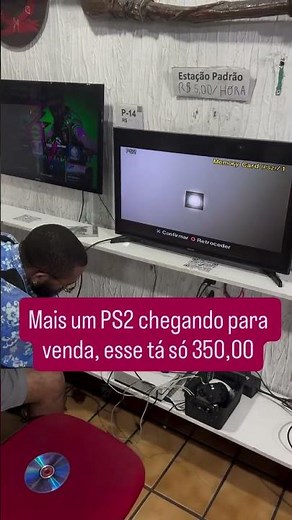 Mais um ps2 chegando para venda, esse tá só 350,00