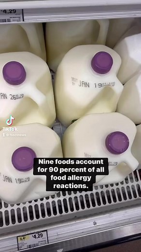 Nine foods account for 90% of all food allergy reactions: Peanuts, Tree nuts, Milk, Egg, Wheat, Soy, Fish, Shellfish and Sesame. However, almost any food can cause a reaction.Visit #FAACT to learn more:https://buff.ly/2NlhKGX#FoodAllergy #Allergy #Anaphylaxis #AllergyAwareness #FoodAllergyAwareness #Awareness #Education #Advocacy #FoodAllergyLife #FoodAllergyEducation #FoodAllergyFamily #Community #LearnTheFAACTs #KnowTheFAACTs #ShareTheFAACTs #Anaphylactic #PeanutAllergy #TreeNutAllergy #WheatA