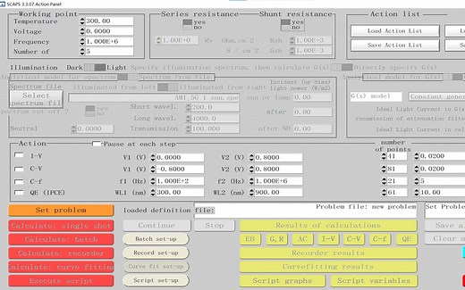 （2）SCAPS-1D使用教程