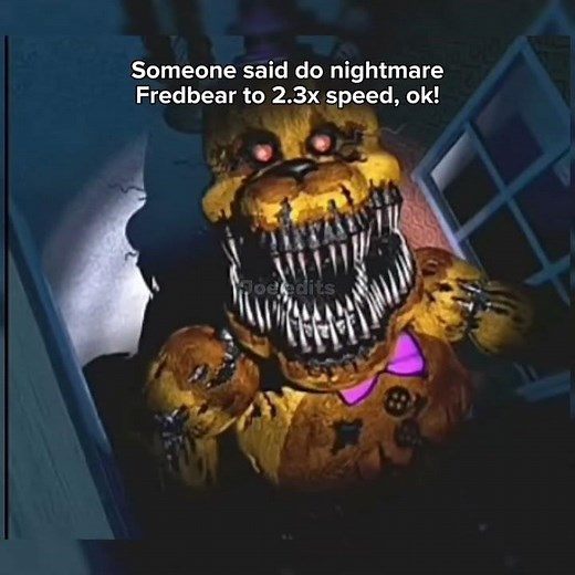 the real nightmare fredbear laugh 🤯 | FNAF 4 #fnaf #fivenightsatfreddys