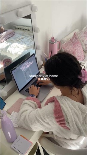 Study Day at Home 📚✨ | Calm Productivity, Aesthetic Desk & Soft Focus