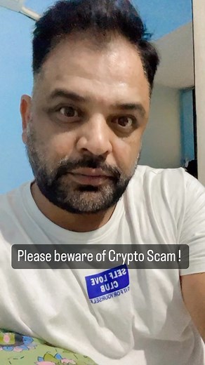 Ravi kiran Marka on Instagram: "Biggest scam is Cypto Scam in Hyderabad please be aware friends #jaihind"