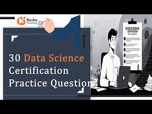 30 Data Science Certification Practice Questions | Ace Your Exam! 🌼