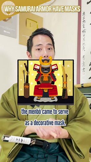 Why Samurai Armor have Masks #Shorts