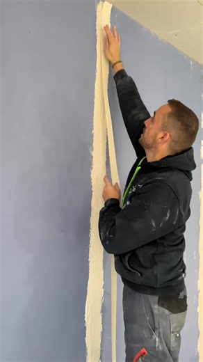 240K views · 1.5K reactions | Comment coller une bande a joint entre 2 plaques de platre #placo#pla... | Thegravelbro | Facebook