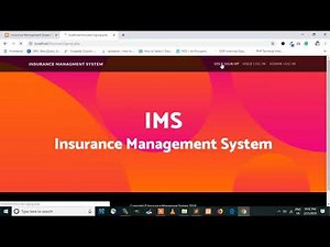 Insurance Management System Project using PHP and MySQL Download